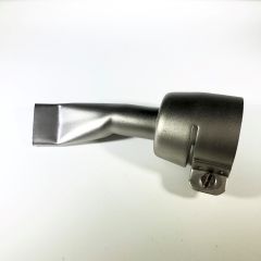 105.487 | Wide slot nozzle 20mm, bent and angled, with clamps on inner side