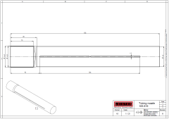 105.919 | Tubular Nozzle | 18.0 × 12.0 × 0.12" | 456 x 306 x 3mm