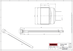106.035 | Tubular Nozzle | 46.7 × 35.4 × 0.06" | 1185 x 900 x 1.6mm