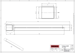 107.253 | Tubular Nozzle | 27.6 × 21.7 × 0.07" |  ø 62.5 mm, 700 x 550mm