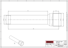 107.255 | 6.29 × 1.44" | 160 x 36.5 mm | Extension Nozzle