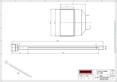 107.268 | Tubular Nozzle | 50.7 × 39.4 × 0.06" | 1288 x 1000 x 1.5mm