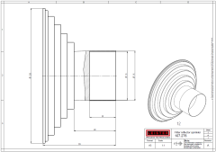 107.276 | Sieve Reflector |  10.2" | 260mm
