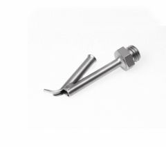 126.552 - 0.16” (4 mm) screw-on nozzle for ﬂuor plastics