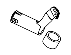 143.179 - Rake nozzle 40mm inches and soft pressure roller - Image 1