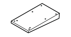 143.533 - Adapter plate LHS 15 instead LE 700