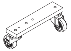 152.706 - Sliding axis with guide roller | Uniroof AT/ST - Image 1
