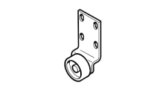 114.682 - Single supporting wheel