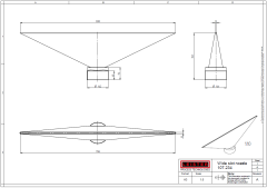 107.234  - Wide slot nozzle, push-ﬁt 1200mm x 10mm | LHS 91